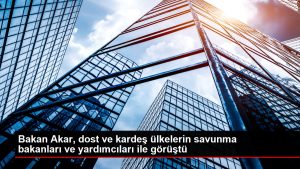 Bakan Akar, dost ve kardeş ülkelerin savunma bakanları ve yardımcıları ile görüştü