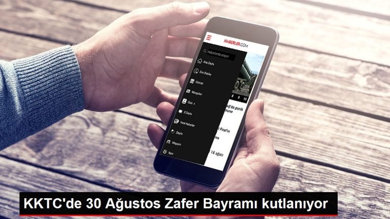 KKTC’de 30 Ağustos Zafer Bayramı kutlanıyor