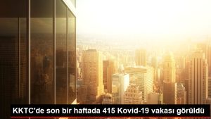 KKTC’de son bir haftada 415 Kovid-19 vakası görüldü