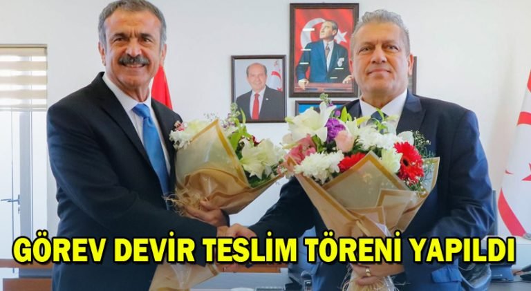 Görev Devir Teslim Töreni Yapıldı