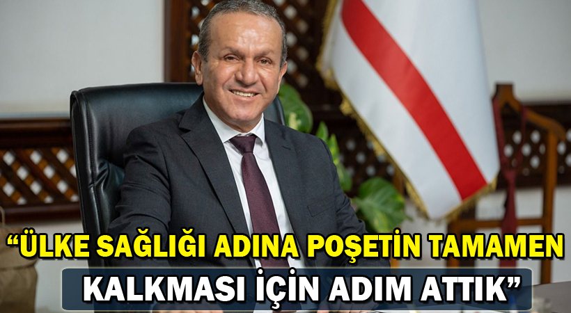 Bakan Ataoğlu: Ülke sağlığı adına poşetin tamamen kalkması için adım attık