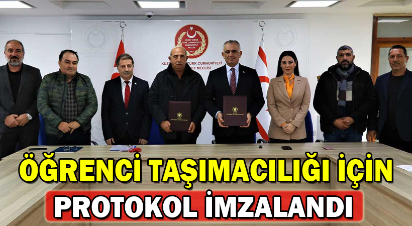 Öğrenci taşımacılığı için protokol imzalandı