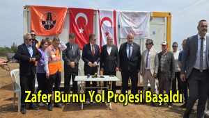 Zafer Burnu Yol Projesi başladı