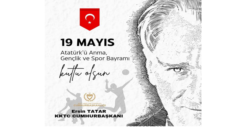 19 Mayıs Atatürk’ü Anma, Gençlik ve Spor Bayramımızı kutlu olsun
