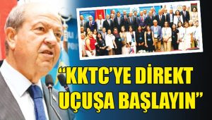 ”KKTC’YE DİREKT UÇUŞA BAŞLAYIN