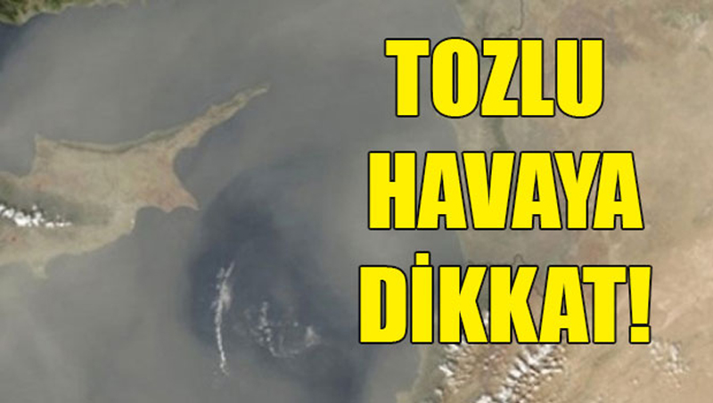 Tozlu hava uyarısı