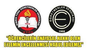”Öğrencilerin Anayasal Hakkı Olan Eylemin Engellenmesi Kabul Edilemez