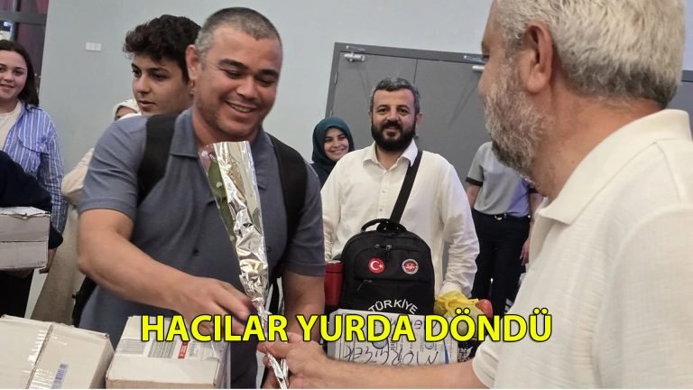 Hacılar yurda döndü