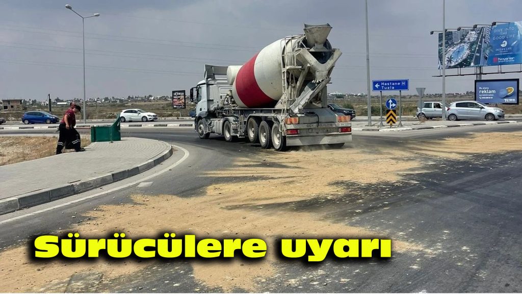 Sürücülere uyarı