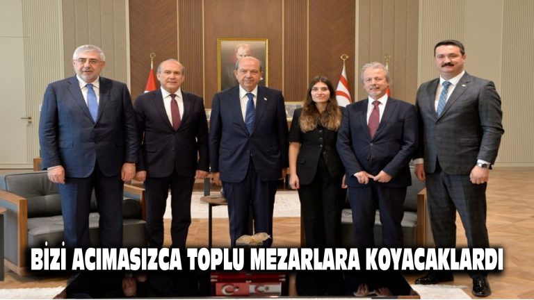 Bizi acımasızca toplu mezarlara koyacaklardı