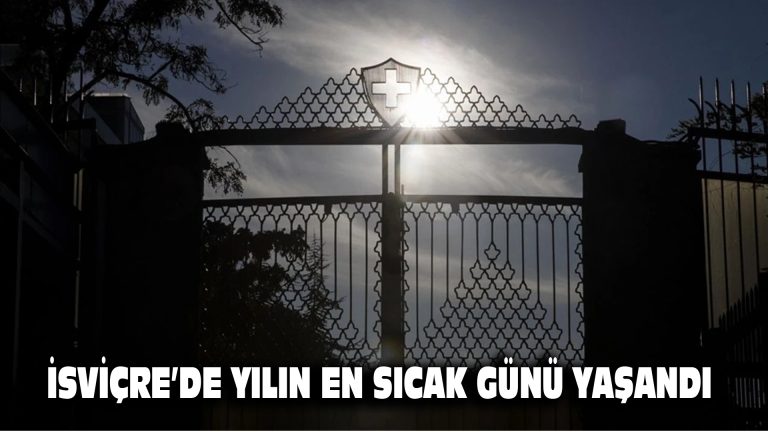 İsviçre’de yılın en sıcak günü yaşandı