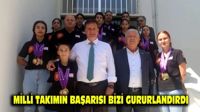 Milli takımın başarısı bizi gururlandırdı