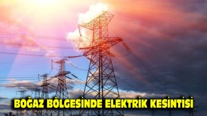 Boğaz bölgesinde elektrik kesintisi