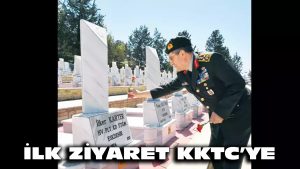 İlk ziyaret KKTC’ye