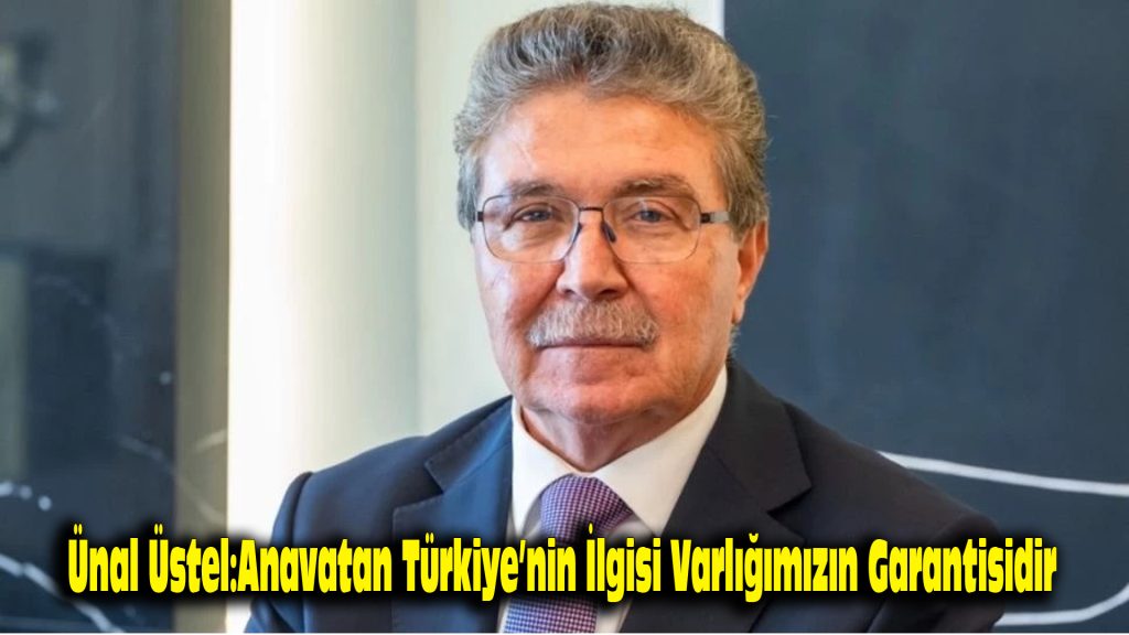 Ünal Üstel: Anavatan Türkiye’nin ilgisi varlığımızın garantisidir