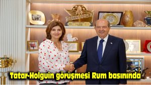 Tatar-Holguin görüşmesi Rum basınında