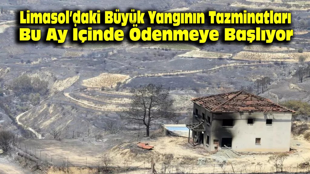 Limasol’daki büyük yangının tazminatları bu ay içinde ödenmeye başlıyor