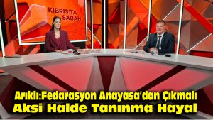 Arıklı: Federasyon Anayasa’dan çıkmalı, aksi halde tanınma hayal