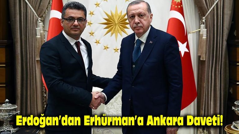 Erdoğan’dan Erhürman’a Ankara Daveti!