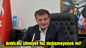 Arıklı: Bu zihniyet hiç değişmeyecek mi?