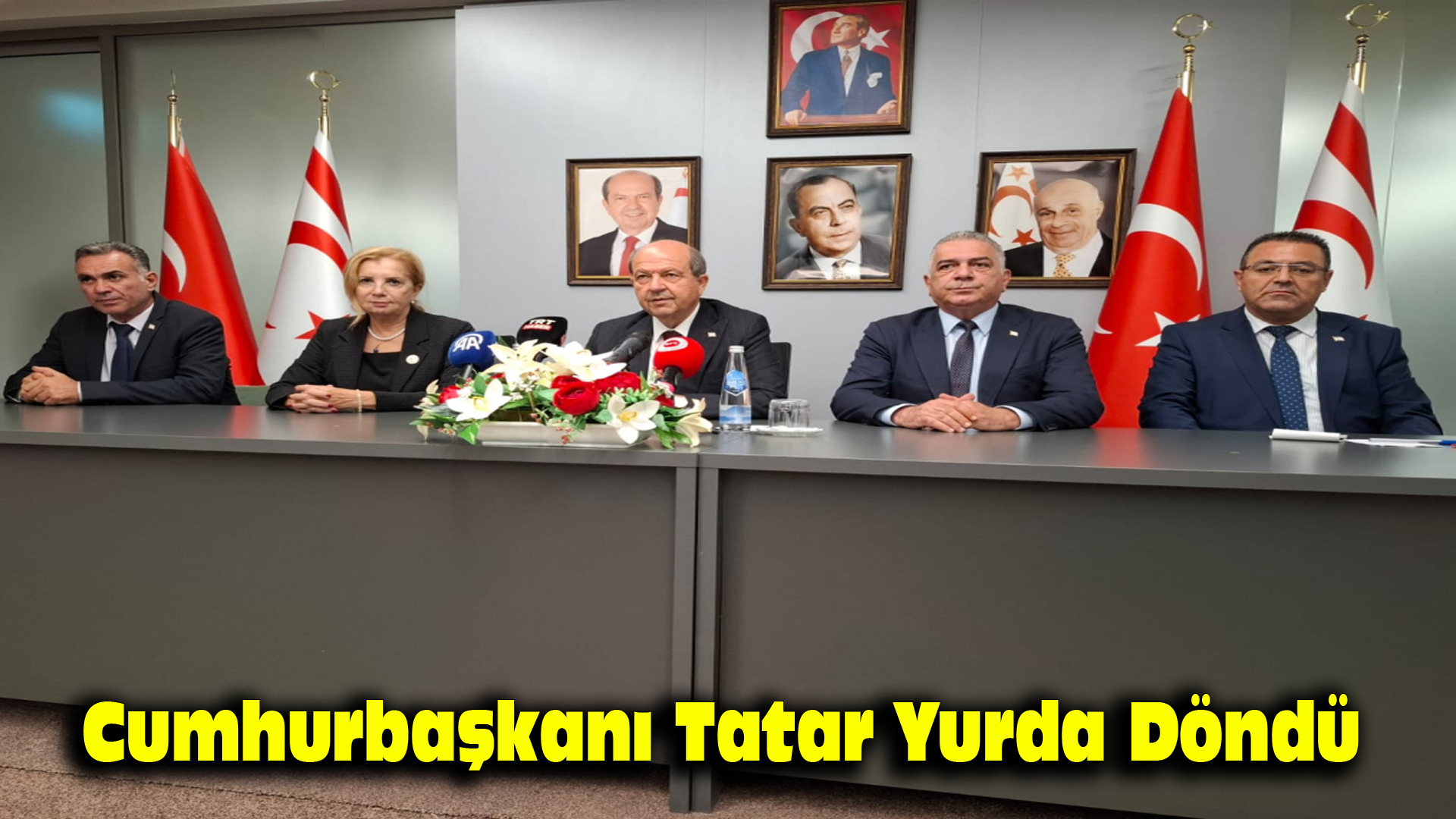 Cumhurbaşkanı Tatar yurda döndü