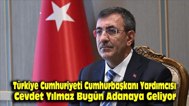Türkiye Cumhuriyeti Cumhurbaşkanı Yardımcısı Cevdet Yılmaz bugün adaya geliyor