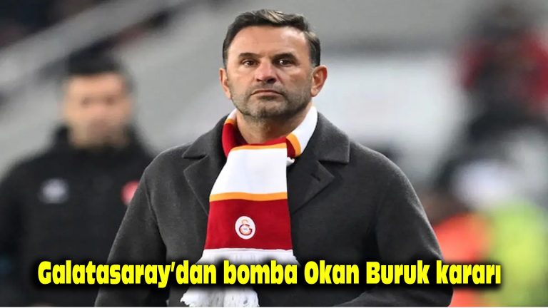 Galatasaray’dan bomba Okan Buruk kararı