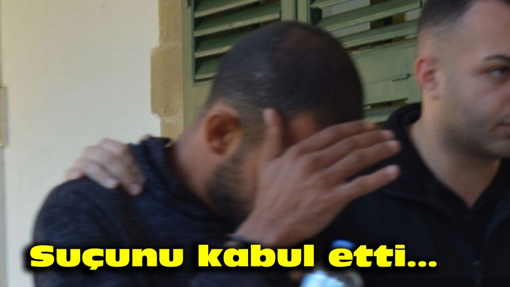 Suçunu kabul etti…