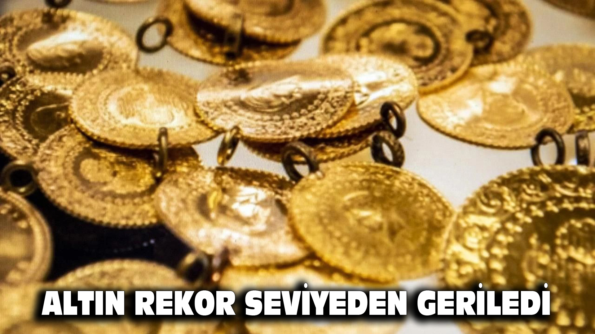 Altın rekor seviyeden geriledi