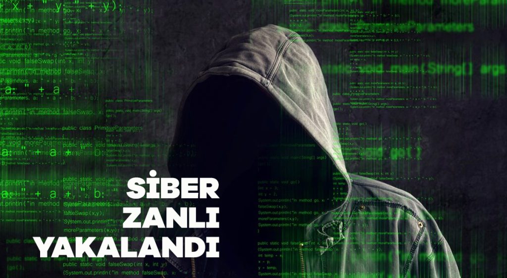Siber zanlı yakalandı