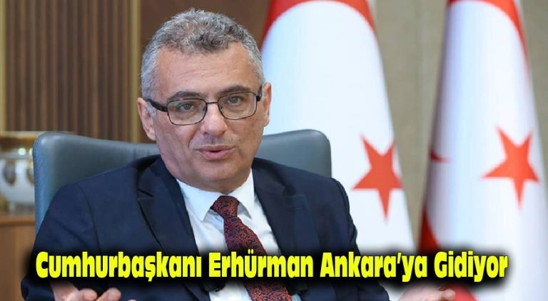 Cumhurbaşkanı Erhürman Ankara’ya gidiyor