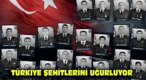 Türkiye şehitlerini uğurluyor