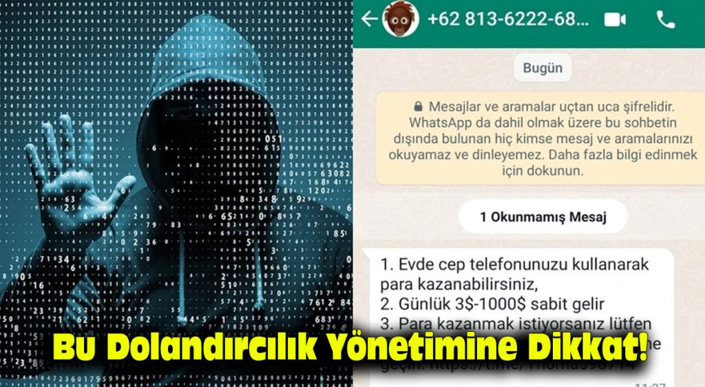 Bu dolandırıcılık yöntemine dikkat!