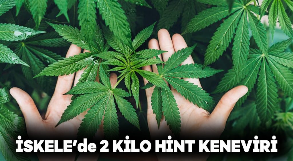 İskele’de 2 kilo uyuşturucu