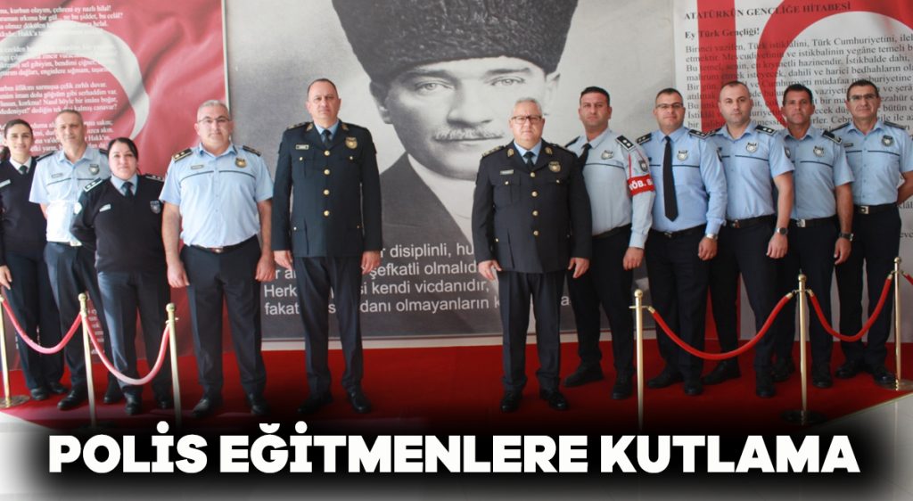 Polis Eğitmenlere kutlama