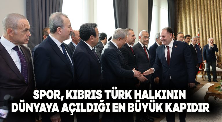 Spor, Kıbrıs Türk halkının dünyaya açıldığı en büyük kapıdır