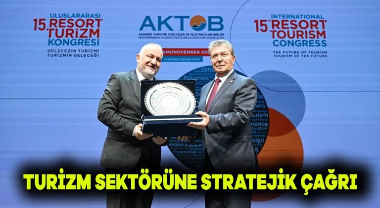 Turizm sektörüne stratejik çağrı