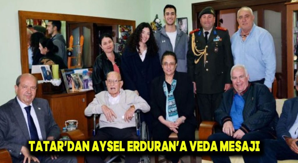 Tatar’dan Aysel Erduran’a veda mesajı