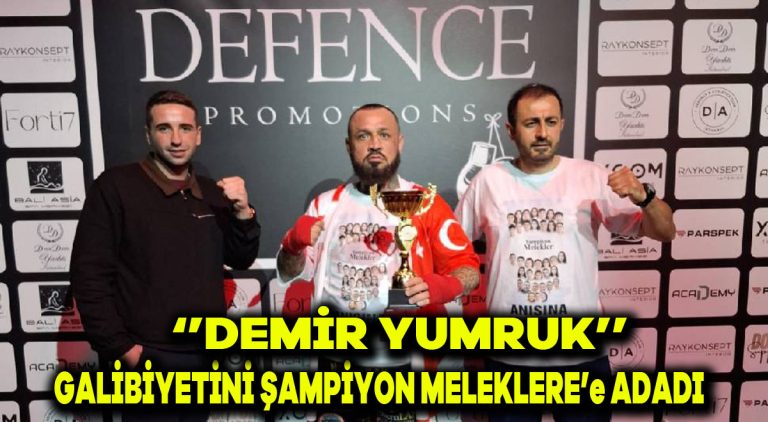 “Demir Yumruk” galibiyetini Şampiyon Melekler’e adadı