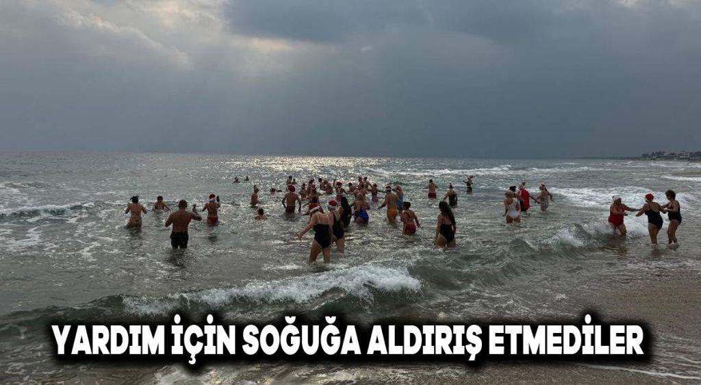 Yardım için soğuğa aldırış etmediler