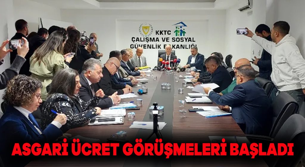 Asgari ücret görüşmeleri başladı