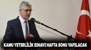Kamu Yeterlilik sınavı hafta sonu yapılacak