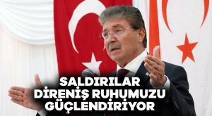 Saldırılar direniş ruhumuzu güçlendiriyor