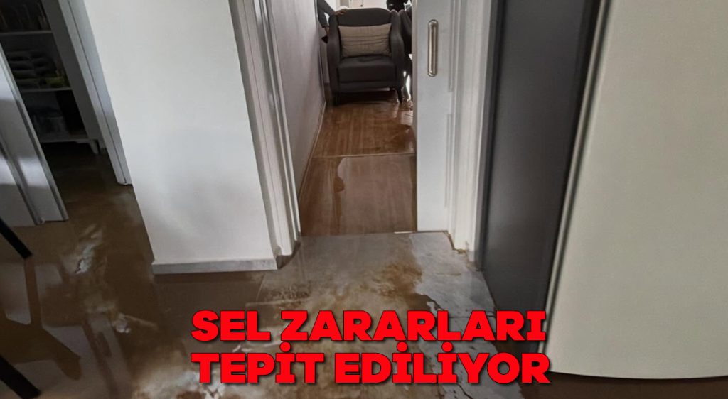 Sel zararları tespit ediliyor