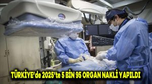 Türkiye’de 2025’te 5 bin 95 organ nakli yapıldı