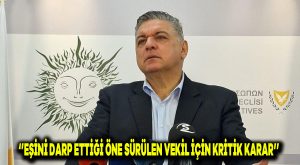 ”Eşini darp ettiği öne sürülen vekil için kritik karar”