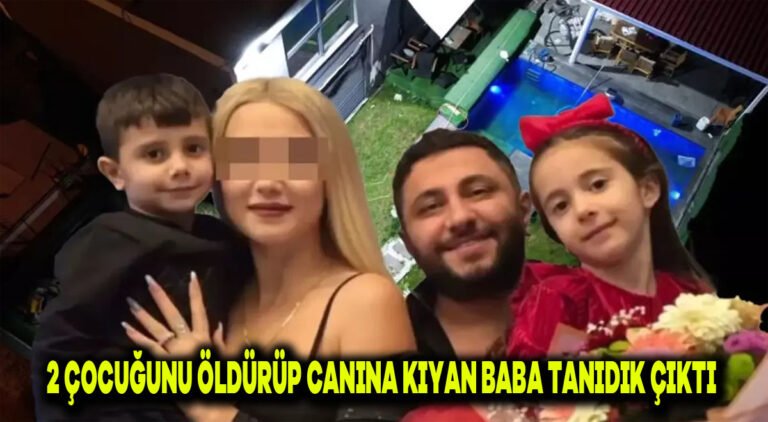2 çocuğunu öldürüp canına kıyan baba tanıdık çıktı