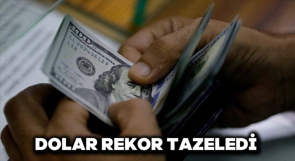 Dolar rekor tazeledi