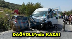 Dağyolu’nda kaza!