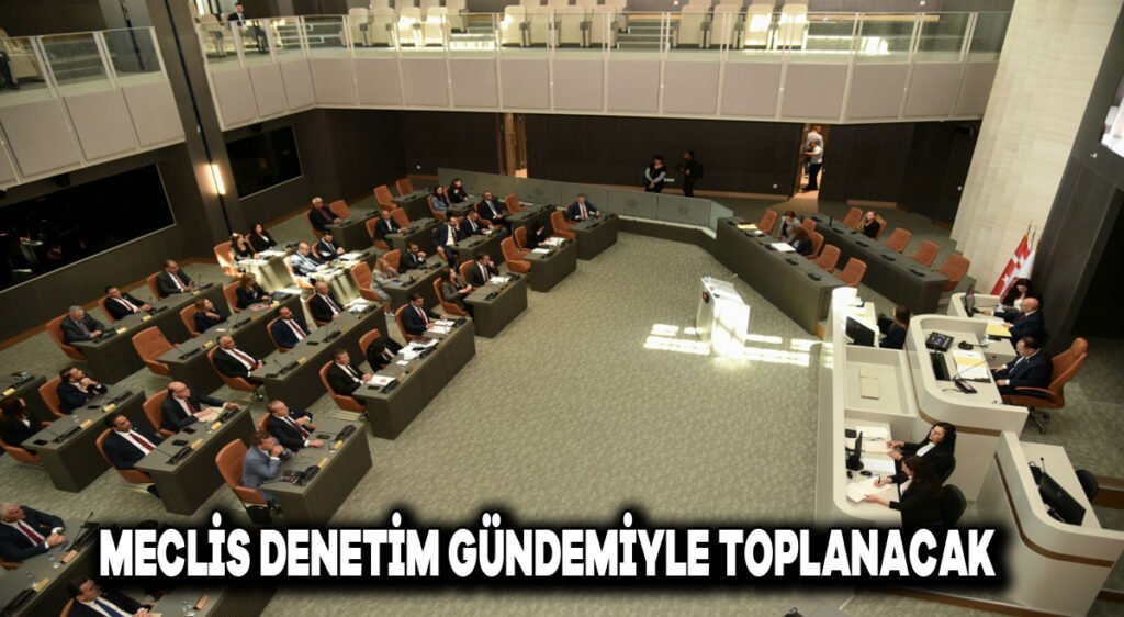 Meclis denetim gündemiyle toplanacak